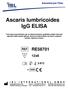 Ascaris lumbricoides IgG ELISA