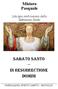 sabato SANTO -- in resurrectione domini