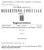 REPUBBLICA ITALIANA DELLA DIREZIONE REDAZIONE E AMMINISTRAZIONE PRESSO PRESIDENZA DELLA GIUNTA REGIONALE - P E R U G I A PARTE PRIMA.