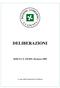 DELIBERAZIONI. SEDUTA N. 158 DEL 04 marzo A cura della Segreteria di Giunta