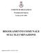 COMUNE DI MEZZANEGO Provincia di Genova. Certificato ISO REGOLAMENTO COMUNALE SULL ILLUMINAZIONE