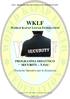 WKLF PROGRAMMA DIDATTICO KAPAP LOTAR - DIVISIONE SECURITY WKLF PROGRAMMA DIDATTICO SECURITY T.O.S. (Tecniche Operative per la Sicurezza)