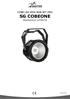COBE LED 60W RGB 90 DMX SG COBEONE MANUALE UTENTE. Rev. 01/14 ITA