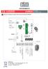 E1HBOX. IP1982IT rev Manuale di installazione quadro elettronico per automazione BOX3EH. CNO 24V BIXMR2 24V AUX GOL4 BATK4 24 V~