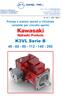 K3VL Serie B Pompa a pistoni assiali a cilindrata variabile per circuito aperto HT 16 / F / 408 / 1209 / I