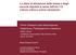 Lo stato di attuazione delle intese e degli accordi stipulati ai sensi dell art.112 Lettura critica e prime valutazioni