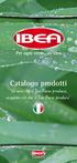 Catalogo prodotti. Se vuoi che il Tuo Paese produca, acquista ciò che il Tuo Paese produce