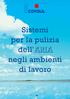 Sistemi per la pulizia. negli ambienti di lavoro