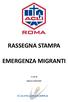 RASSEGNA STAMPA EMERGENZA MIGRANTI