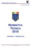 NORMATIVA TECNICA 2018