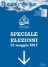 SPECIALE ELEZIONI 25 maggio 2014