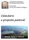 Calendario e proposte pastorali