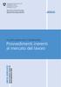 EDIZIONE Un primo passo verso il reinserimento Provvedimenti inerenti al mercato del lavoro