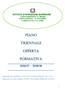 PIANO TRIENNALE OFFERTA FORMATIVA