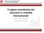 Il regime contribu vo dei lavoratori in mobilità internazionale. Fabrizio Valerio Ba aglia Do ore Commercialista