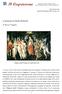 L allegoria della Primavera di Sandro Botticelli