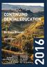 CONTINUING DENTAL EDUCATION