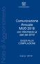 Comunicazione Annuale MUD 2018 con riferimento ai dati del 2018