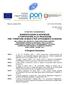 MANIFESTAZIONI DI INTERESSE A PARTECIPARE ALLE PROCEDURE PER FORNITURE DI BENI E PER AFFIDAMENTO DI SERVIZI