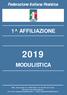 Federazione Italiana Pesistica 1^ AFFILIAZIONE MODULISTICA