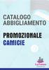 CATALOGO ABBIGLIAMENTO PROMOZIONALE CAMICIE