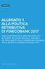 ALLEGATO 1 ALLA POLITICA RETRIBUTIVA DI FINECOBANK 2017