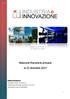 Relazione finanziaria annuale al 31 dicembre Industria e Innovazione S.p.A.