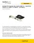 Scheda PCI Express da 2 porte USB Hub PCIe Interno 1x USB-C 1x USB-A - (10 Gb/s)