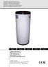 140 litre buffer tank Ballon tampon de 140l 140 l Pufferspeicher Palla tampone da 140 l Acumulador intermedio de 140 l