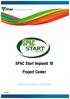 SPAC Start Impianti 18 Project Center
