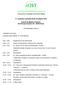 5 Congresso nazionale AOVI, 8-9 giugno Hotel Best Western Universo Via Principe Amedeo 5/B Roma PROGRAMMA FINALE