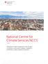 National Centre for Climate Services NCCS