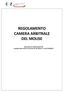 REGOLAMENTO CAMERA ARBITRALE DEL MOLISE