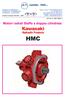 HMC. Motori radiali Staffa a doppia cilindrata HT 18 / C / 109 / 0916 / I HYDRAULIC COMPONENTS HYDROSTATIC TRANSMISSIONS GEARBOXES - ACCESSORIES
