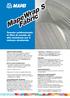 MapeWrap Fabric. Tessuto unidirezionale in fibre di acciaio ad alta resistenza per il rinforzo strutturale