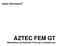 Aztec Informatica AZTEC FEM GT. Modellatore ad Elementi Finiti per la Geotecnica