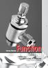 Function FUNCTION FITTINGS. Serie /Series RACCORDI A FUNZIONE