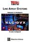 LINE ARRAY SYSTEMS. Sistemi & Hardware. X-Line Compact