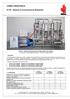 IC17D/2 Impianto di Concentrazione a Doppio Stadio (Cod ) con opzionali: EC24D Elettrocompressore - T71D/20.1 Caldaia elettrica