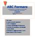 ABC Formare. Formazione e Consulenza Aziendale