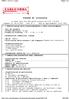 Scheda di sicurezza. Dati del prodotto Formula molecolare: C6 H14 Formula di struttura: C H3 - (C H2) 4 - C H3. Denominazione commerciale: n-esano