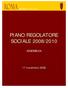 PIANO REGOLATORE SOCIALE 2008/2010