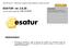 ESATUR rel Implementazioni. ESATUR Siscom software per la gestione della bollettazione e della riscossione
