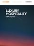 Luxury Hospitality. with mysens