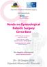 Hands-on Gynecological Robotic Surgery Corso Base