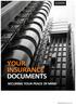 YOUR INSURANCE DOCUMENTS SECURING YOUR PEACE OF MIND