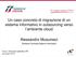 Un caso concreto di migrazione di un sistema informativo in outsourcing verso l ambiente cloud. Alessandro Musumeci