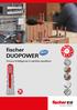 fischer DUOPOWER 2 K Forza e Intelligenza in perfetto equilibrio NEW TECHNOLOGY