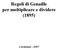 Regoli di Genaille per moltiplicare e dividere (1895)