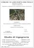 PROVINCIA DI SASSARI PROGETTO ESECUTIVO. Adeguamento e completamento opere di urbanizzazione Via Tiziano a Porto San Paolo